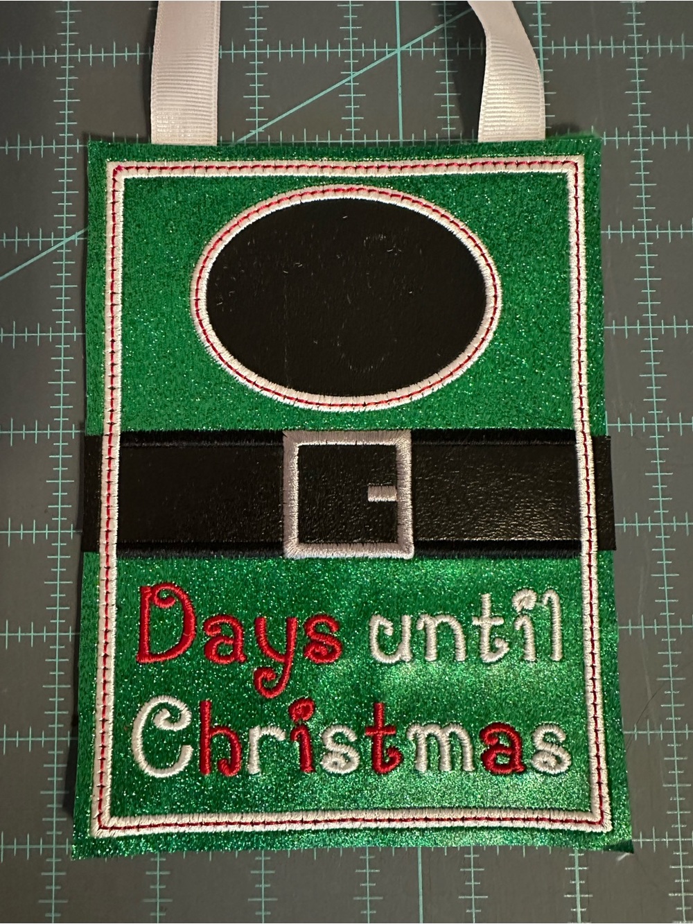 Christmas Countdown Door Hanger